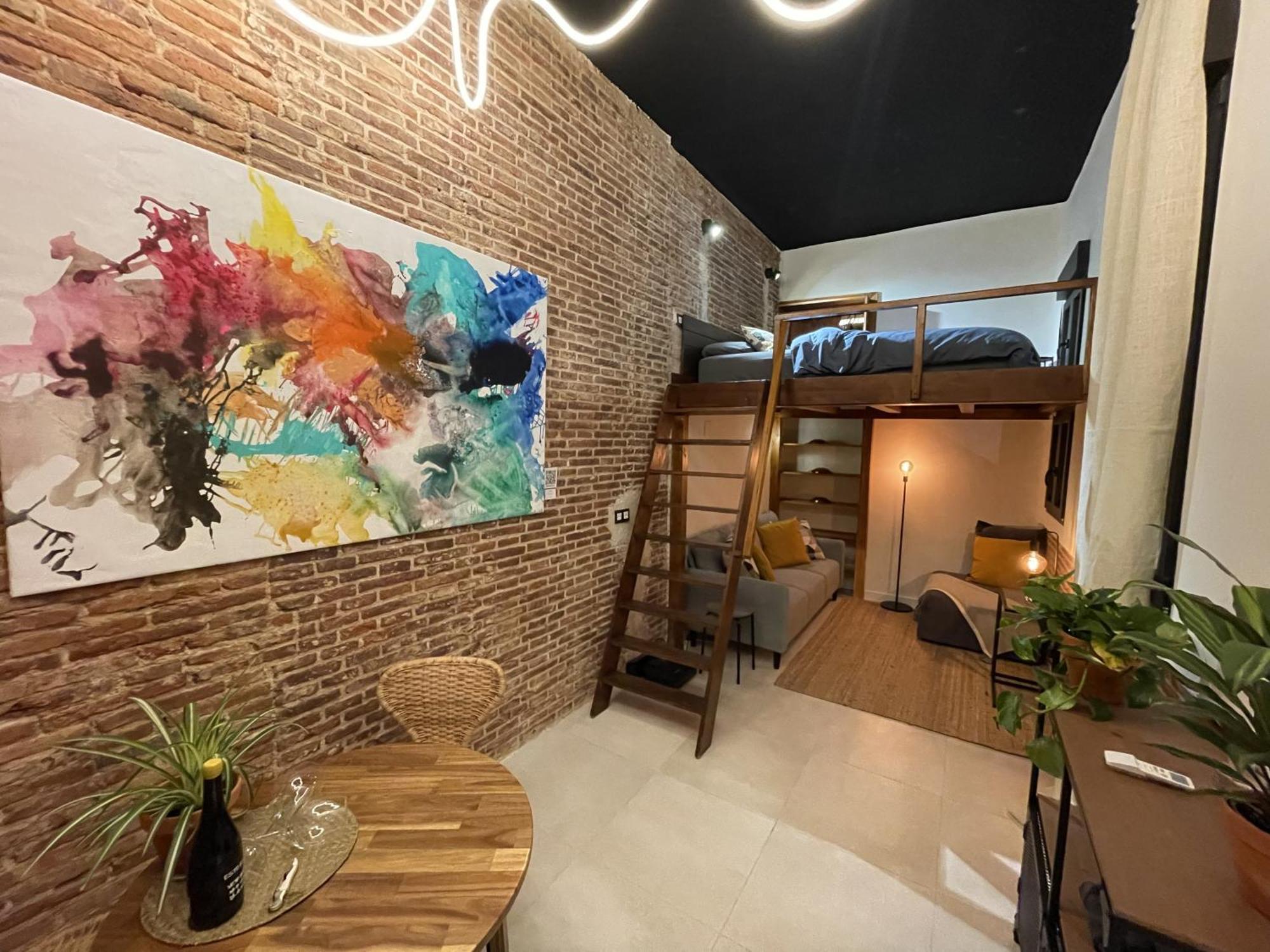 Apartamento Moderno En Edificio Historico Madrid Eksteriør bilde